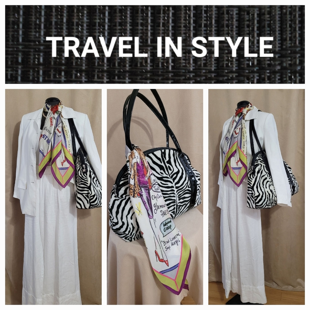 Zebra Print TOTE